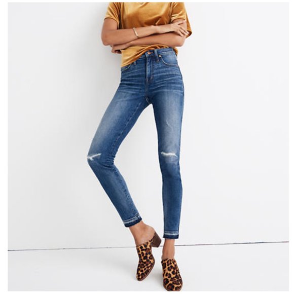 Madewell Denim - Madewell 9" Mid-Rise Skinny Jeans York Wash Size 31